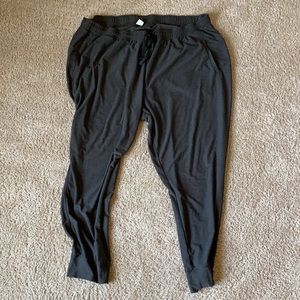 Breathe on activewear joggers charcoal grey